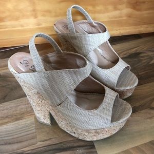 Adorable and unique wedge platforms